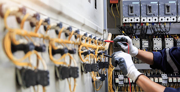 Professional Electrician technician working in Maize, KS